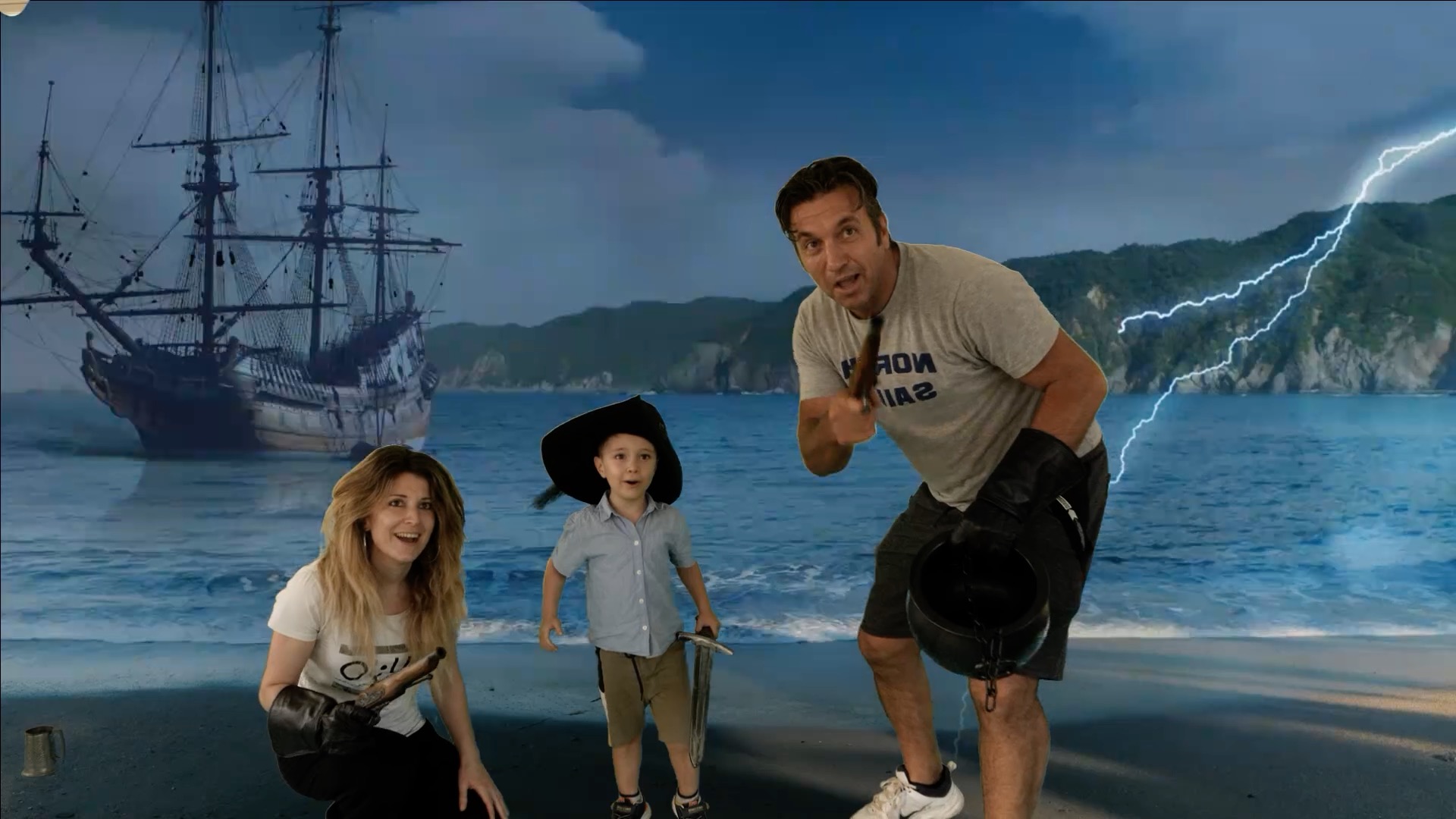 Edoardo, Elisa e Gianpiero